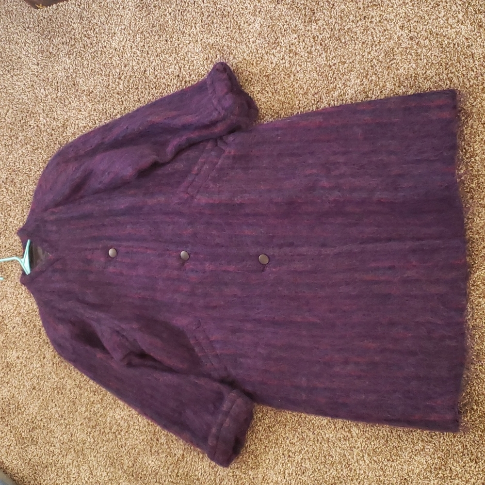 Vintage Oleg Cassini mohair coat 8 P